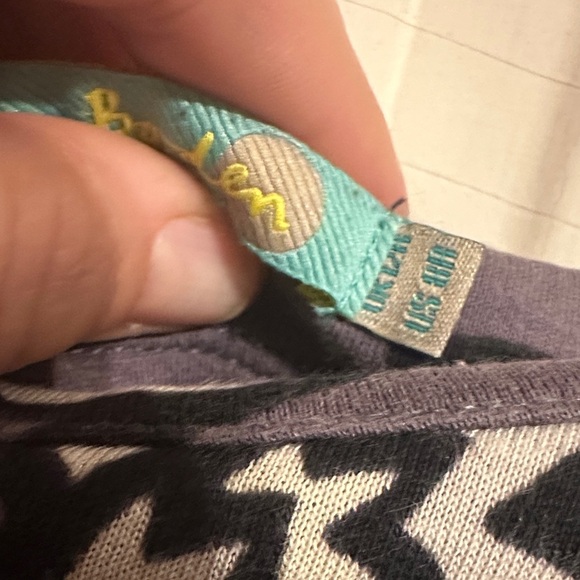 Boden Roma Paisley Floral Purple Dress romantic European getaway - Picture 4 of 8